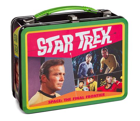 star trek metal lunch box|star trek lunch box.